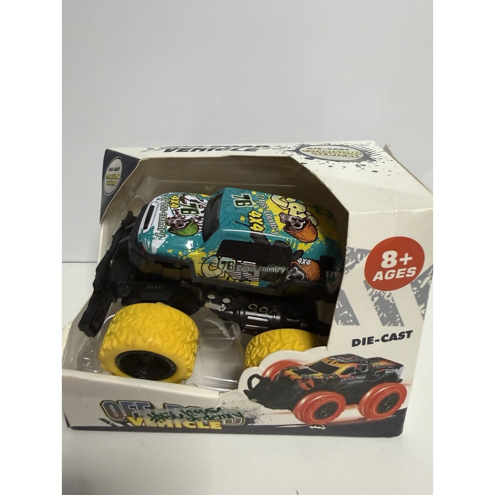 Off-Road Vehicle. Die-Cast Collision Vehicle. Ages 8+ B-2